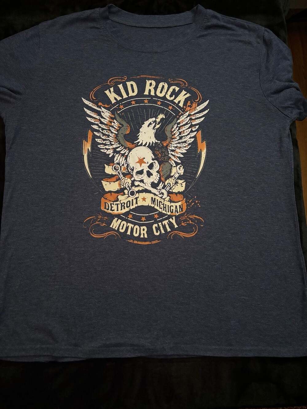 Kid Rock Detroit Michigan Motor City Graphic T-Shirt